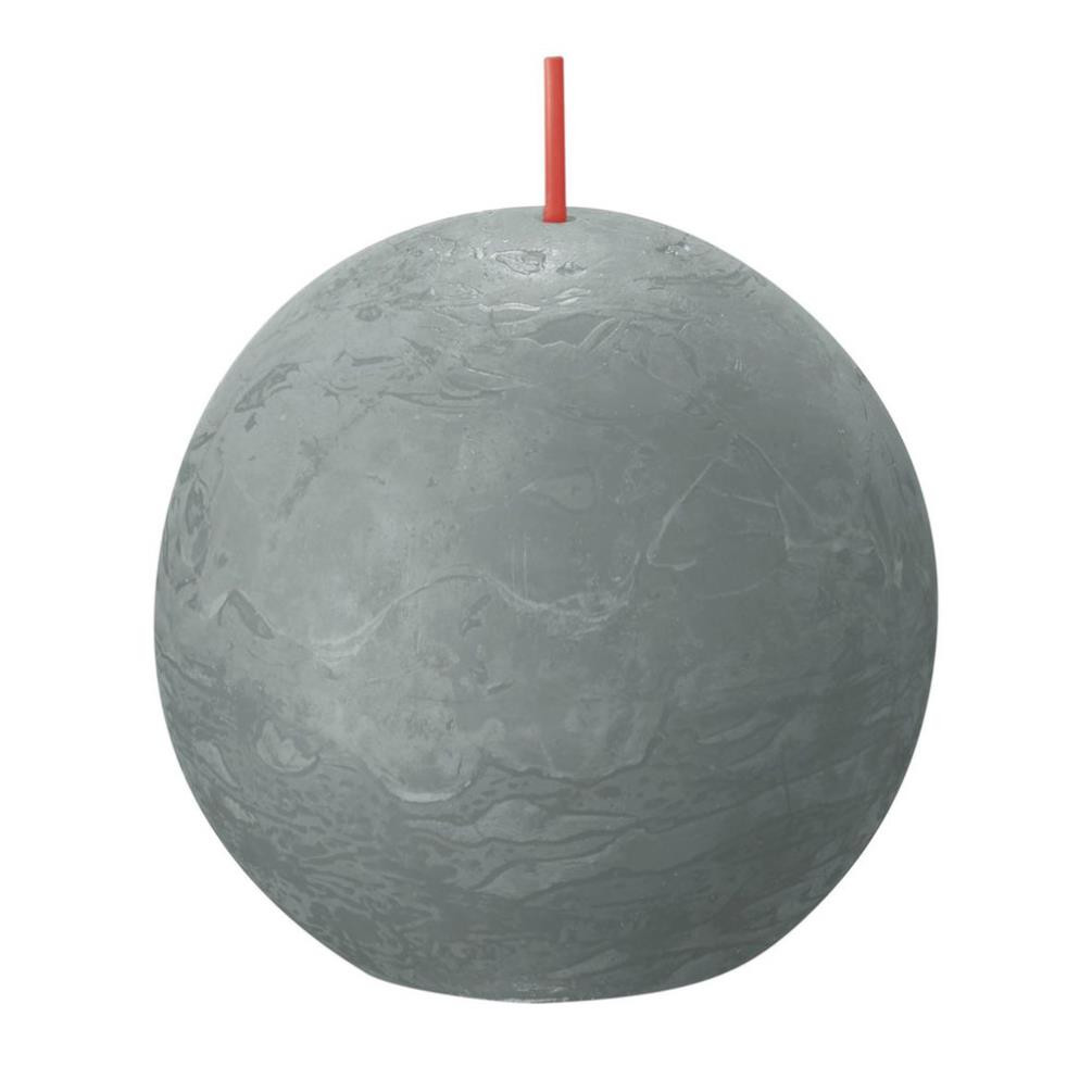 Bolsius Eucalyptus Green Rustic Ball Candle 8cm £5.84